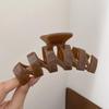 Exquisite Acrylic Claw Clip for Thick Hair - Large High-End Shark Hairpin