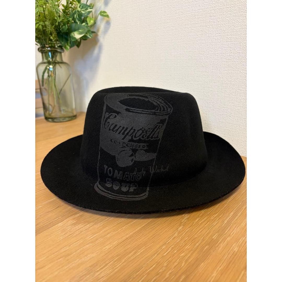 Used [Super Rare] CA4LA Andy Warhol Campbell s Hat