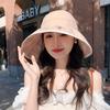 Summer Double-sided Can Wear Sunshade Sunscreen Breathable Large Brim Bucket Hat Women