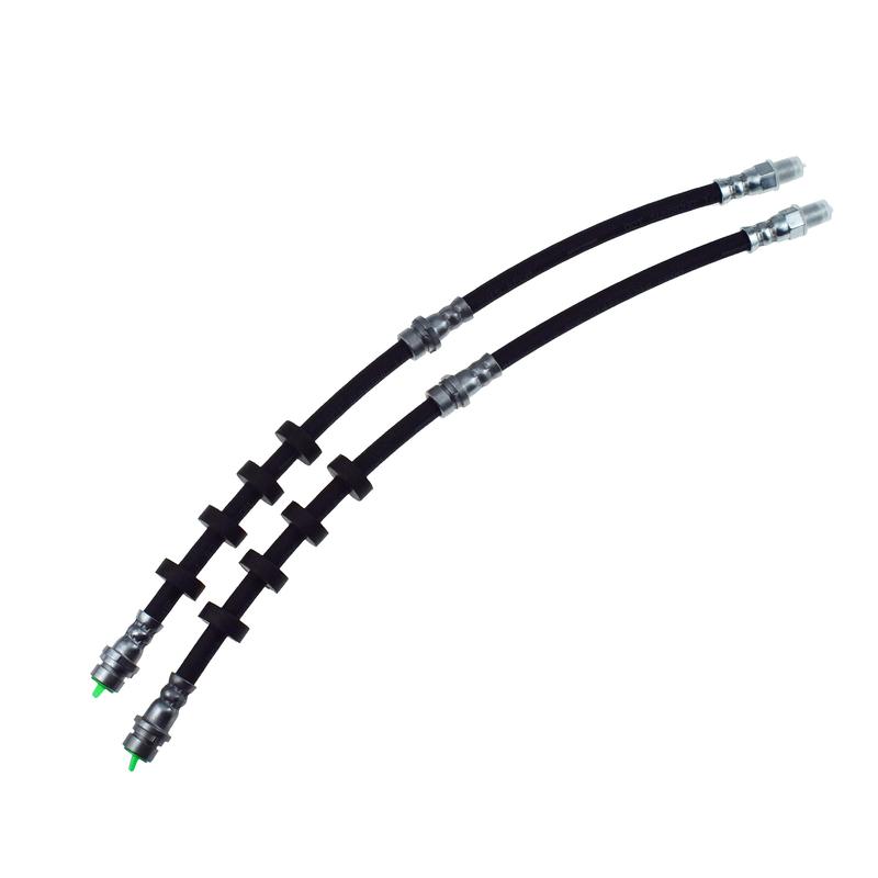 Car Pair Front Brake Hose Fit For 2008-12 Ford Escape 08-11 Mazda Tribute Mercury Mariner H621031 8L8Z2078B 9L8Z2078A BL8Z2078A