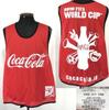 Coca-Cola Japan 2010 South Africa FIFA World Cup Soccer Bibs Red Size Free Uniform Tops