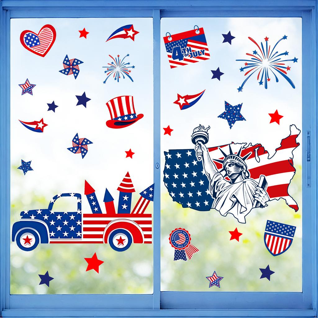 Glass Stickers for Bedroom, Living Room and Balcony Windows for Decoration