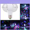 E27 6w Double-headed Led Ball Stage Rgb Light Bulb Perfect For Ktv And Disco Parties