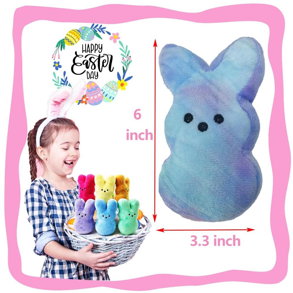 15cm Peep Bunny Plush Toys Stuffed Animal Star Carrot Rabbit Doll Room Desktop Sofa Decor Easter Bunny Soft Pillow Gifts For Kid