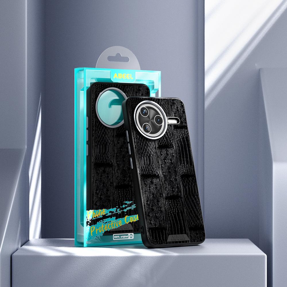 ABEEL For Xiaomi Redmi K80 5G/Poco F7 Pro 5G Case Compatible with MagSafe Beast Texture Micro-Embossing Back Cover