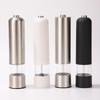 1/2Pcs Electric Salt Pepper Grinder Set One Handed Operation Stainless Steel Spice Mill With Light Automatic Pepper Grinde
