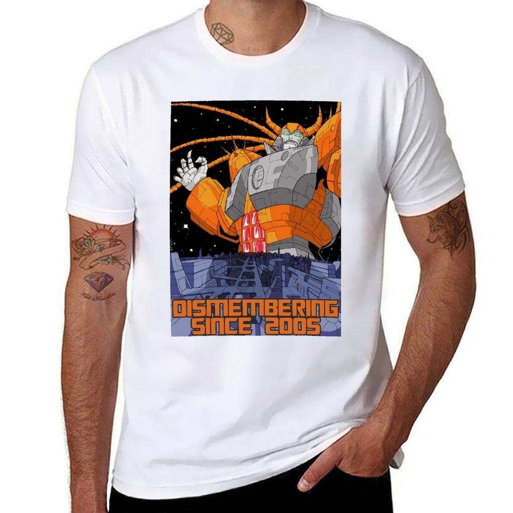 Unicron - Dismembering Since 2005 T-Shirt Anime T Shirts for Man T Shirts for Man Pack White T Shirts for Man Cotton T-Shirt