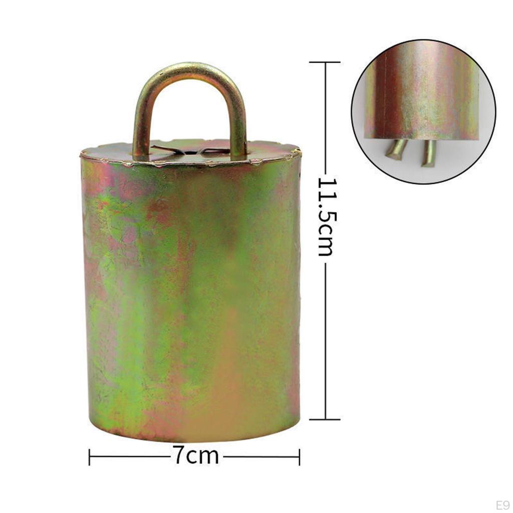 Cow Bells Horse Sheep Iron Lute Animal Grazing Noise Maker Farm Animals