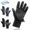 Rękawice zimowe Gobygo Ciepłe Antypoślizgowe Ekran dotykowy Wodoodporne Pogrubione Rękawice Sporty outdoorowe Wędkarstwo Bieganie Jazda na rowerze Prowadzenie samochodu