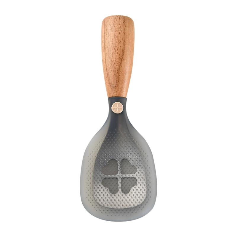 Silicone Spatula Cooking Spoon Heatproof Kitchen Tool With Comfortable Grip Perfect For Sauteing Baking And Serving