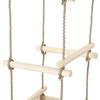 VidaXL Échelle de corde pour enfants 200 cm Bois 91802