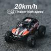 MOONN S801 S802 RC-Auto 1/32 2,4 g Mini-Hochgeschwindigkeits-Fernbedienungsauto Kindergeschenk für Jungen Eingebaute Dual-LED-Leuchten Autoschale Leuchtendes Spielzeug