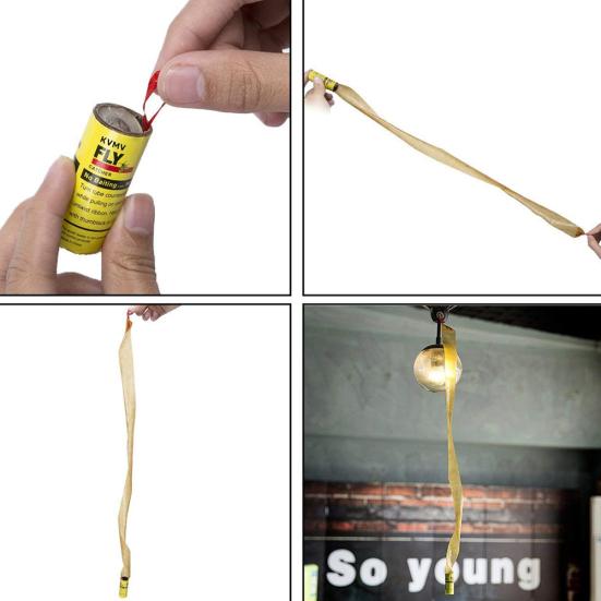 4 role Lepidlo proti hmyzu Papírový lapač much