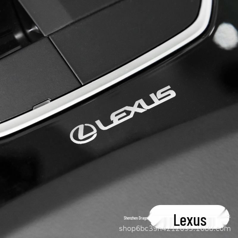 Creative Metal Car Logo Decoration Sticker for Wiper, Console, Windows, Doors, Wheel Hub – Customizable and Unique Design.