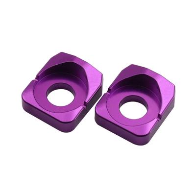 Motorcycle Chain Tensioner Rear Axles Blocks Wheel Axles Hub Spacer For Dirt Bike Rear Wheel Adjustable Mechanism