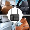 Household Chair Back Storage Bag PU Leather Vehicle Hanging Container  Car Supplies