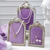 Velvet Lining Jewelry Storage Rack Earring Organizer Stand  Photography Prop