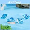 Cute And Detailed Resin Shark Figurines For Underwater Themed Gardens And Displays