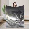 Gachiakutas Anime Warm Blanket  Airplane Travel Plush Bedding Throws Graphic Couch Bed Flannel Bedspread Sofa Bed Cover