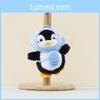 Cute Penguin Animal Plush Toy Keychain With Pp Cotton Filling For Idea Gift