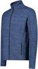 Куртка CMP Мужская куртка из меланжа Stretch Performance Fleece (30E9707) stretch Fleec (30E9707) bluestone mel.