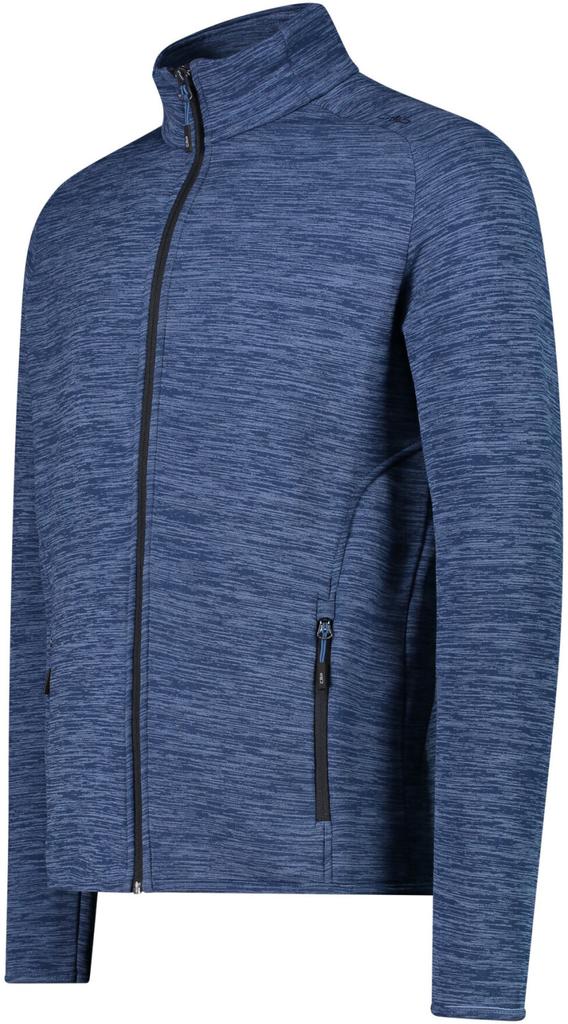 Куртка CMP Мужская куртка из меланжа Stretch Performance Fleece (30E9707) stretch Fleec (30E9707) bluestone mel.