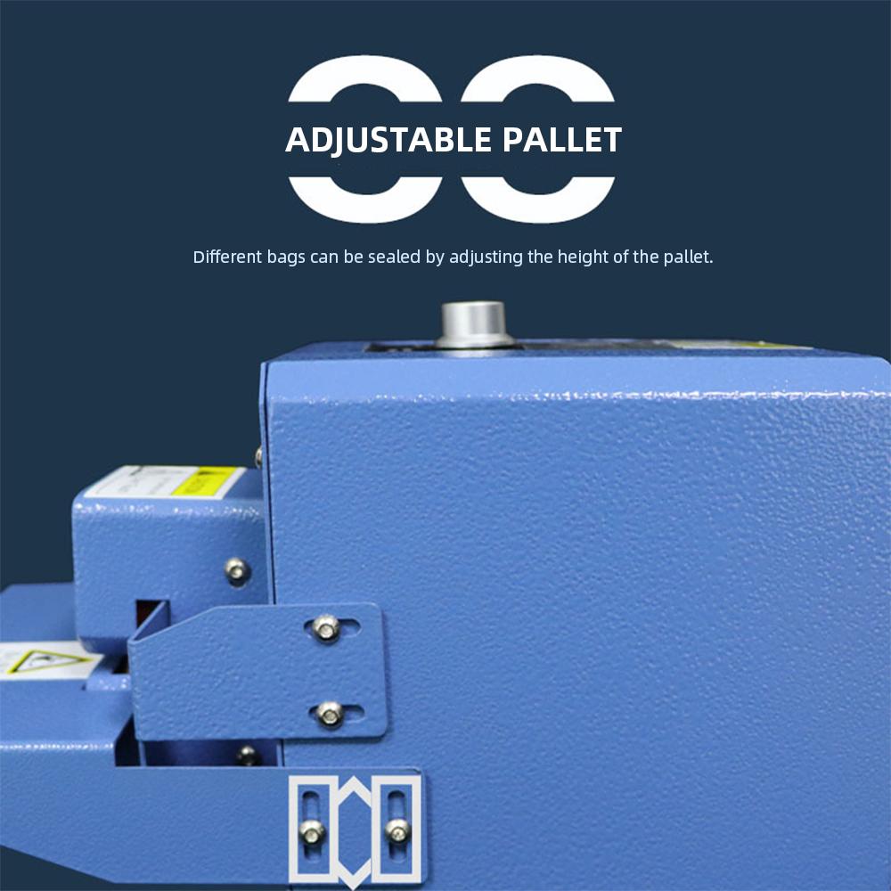 Electric Plastic Film Sealer Food Packaging Bag Continuous Heat Sealer Automatic Roller Temperature Control Sealing Machine