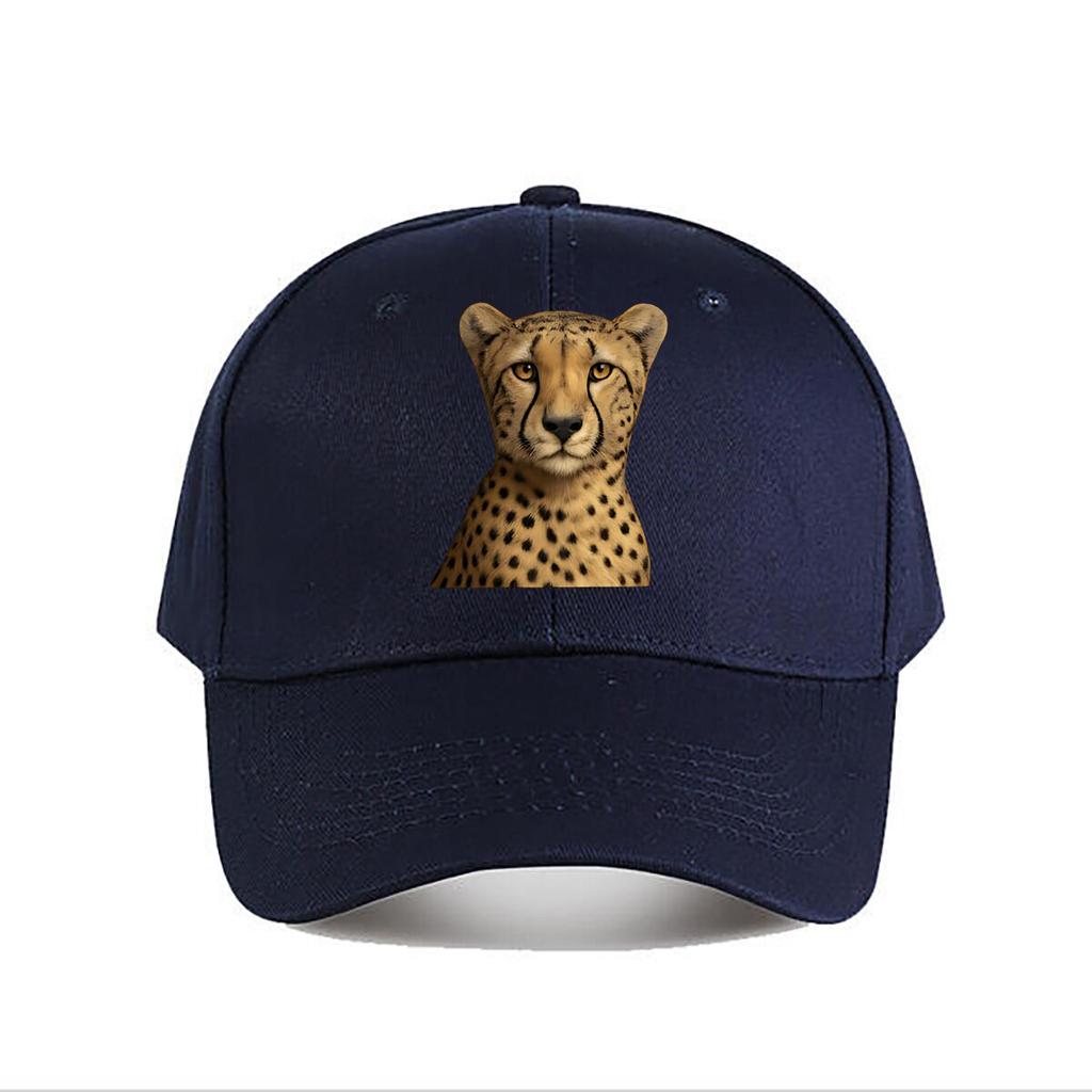 Realistic Plush Cheetah Head Home Decor Baseball Cap Fashion Unisex Sunhat Womens Outdoor Sports Snapback Cap