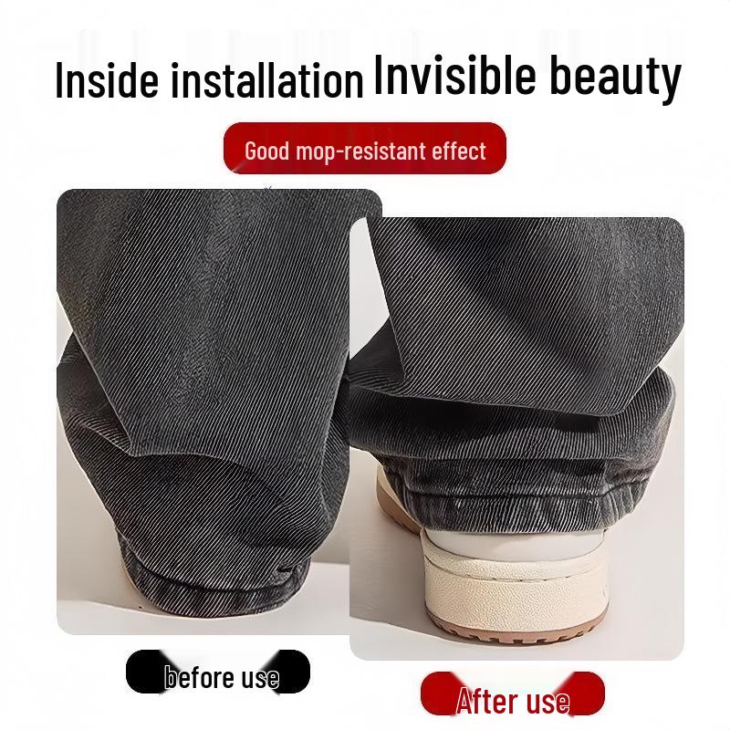 Trouser Leg Anti-Dragging Clip: No Roll-Up, No Sew, Easy Shortening Buckle