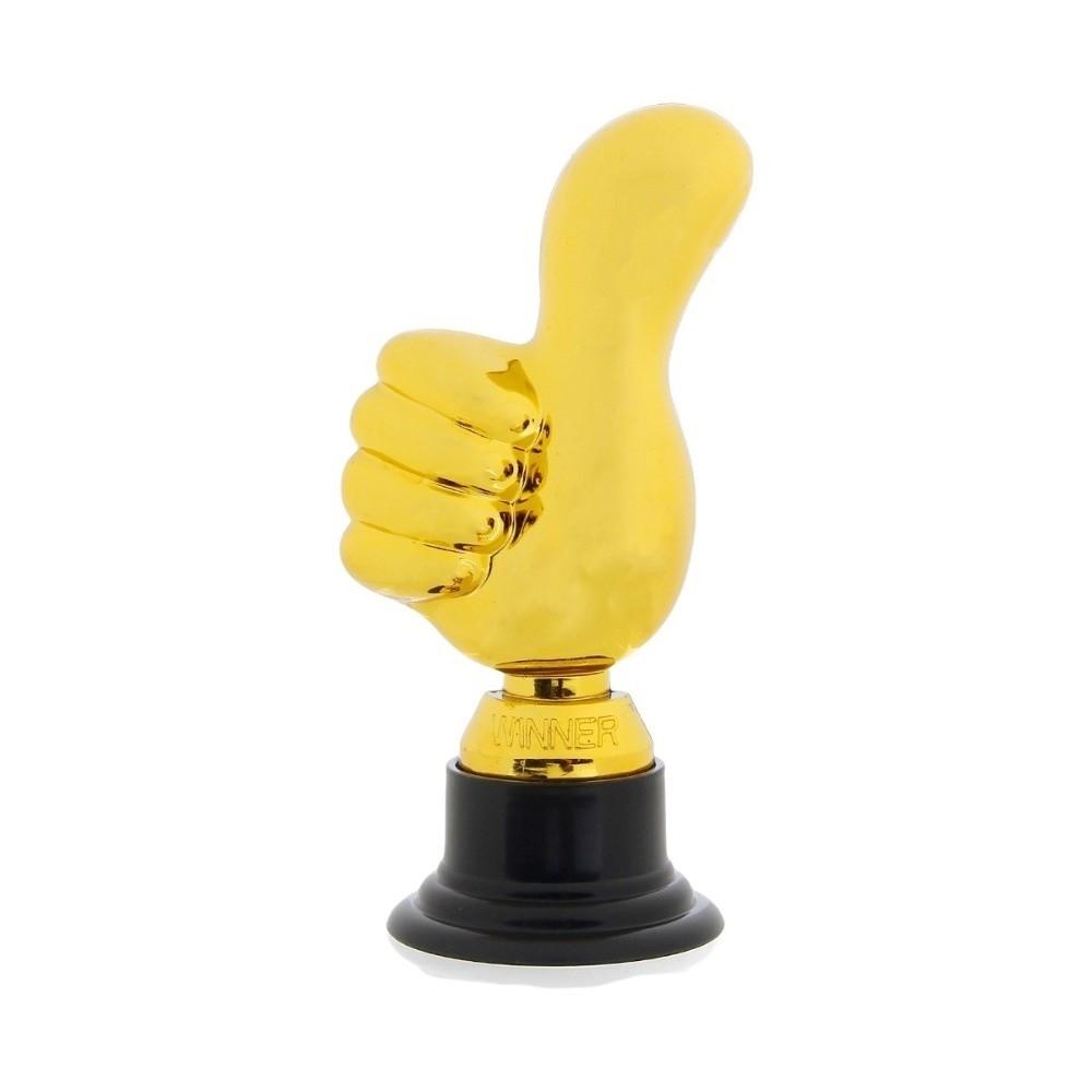 Plastic Material Gold Trophy Awards Large Size Plastic Trophies Football Trophy  Home Desktop Decor