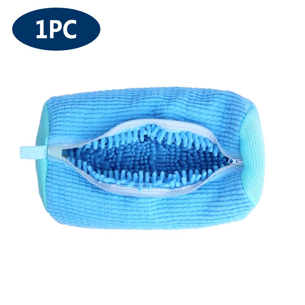 Shoe Washing Machine Bag Reusable Laundry Bag for Sneakers Mesh Shoe Cleaning Bag with Zipper Washer Dryer Protective Wash Bag