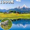 900x25 Mini Telescope Long Range Folding Binoculars Durable High Definition Binoculars