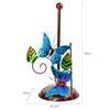 Elegant Butterfly Iron Paper Towel Holder Sturdy Iron Butterfly Tissue Stand Portable Paper Rack for Various Home Use
