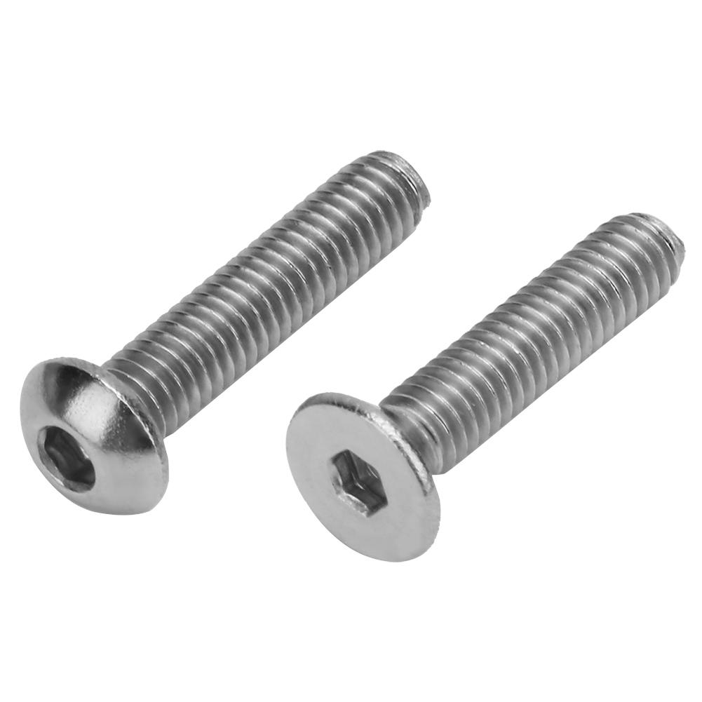 500pcs 1 Box M2.5*4\M2.5*6\M2.5*8\M2.5*10\M2.5*12 Button TFlat Head Hex Socket Screw Set