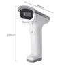 Deli 2.4GHz Wireless 1D/2D Barcode Scanner