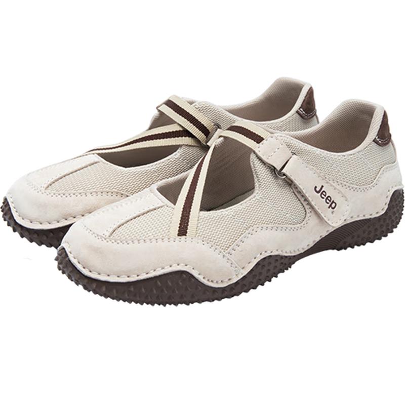 JEEP Women s Retro French Mary Jane Flat Shoes 37