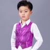 Children's Sequin Vest Dancewear: Jazz, Street, Catwalk Performance Costume for Girls and Boys
