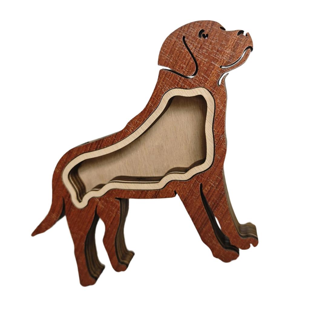 Personalizing Pet Furs Memorial Box Handcrafted Wooden Keepsakes For Cherishing Cats Dog Hair Display Home Decors Gift