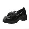 Fashionable Versatile Woman's Single Shoes New Summer Elegant Minimalist Women Thick Soled Shoes Casual Shallow Mouth Footwear