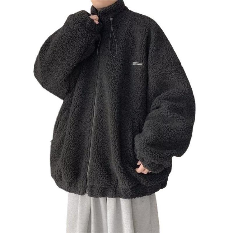 2025 Men's Trendy Lambswool Fleece Jacket - Autumn/Winter Street Style