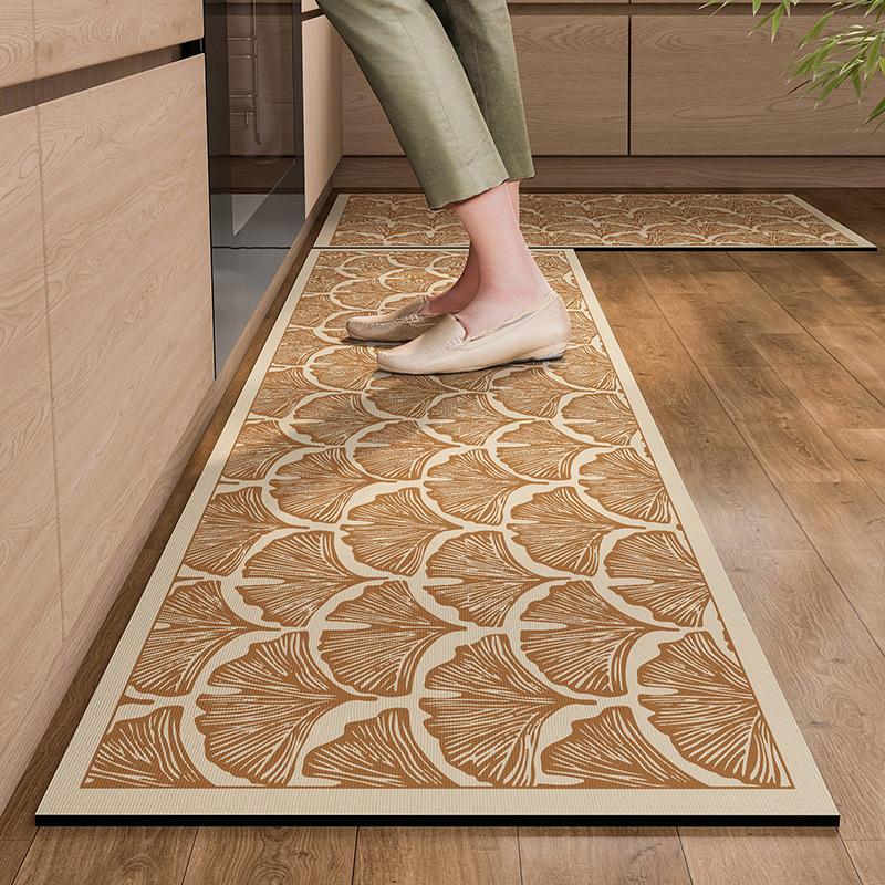 Long Strip Diatom Mud Kitchen Carpet Simple Printed Non-slip Mat Bathroom Absorbent Foot Mat Door Mat