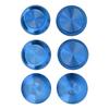 Metal Thumbsticks for Edge Controller Plug and Play Interchangeable Analog Joystick for Switch Pro Controllers Blue