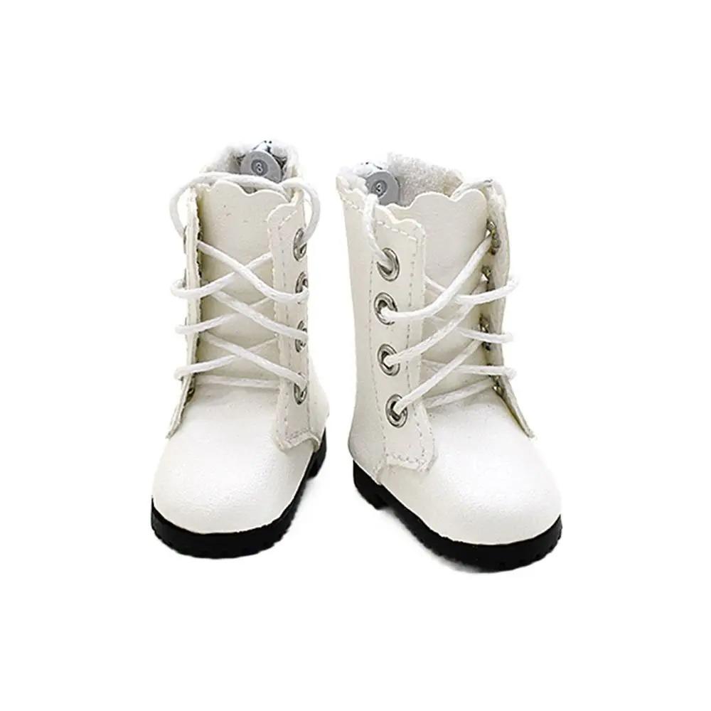 PU Leather Doll Boots Casual Wear Doll Leather Shoes Humanoid 1/6 Doll Shoes  Children's Toy