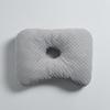 Ear Hole Pillow Quilted Shaped Neck Contoured