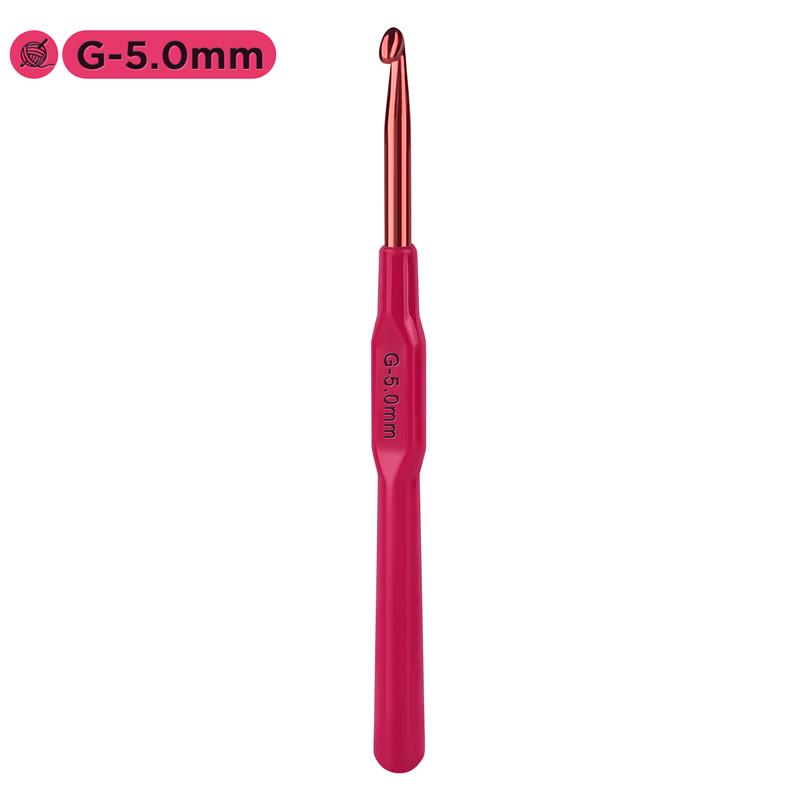 Aluminum Alloy Hook Needle  For DIY Knitting Sweater Weaving Knit Hook Tools Accessories (2.0/2.5/3.0/3.5/4.0/4.5/5.0 MM)