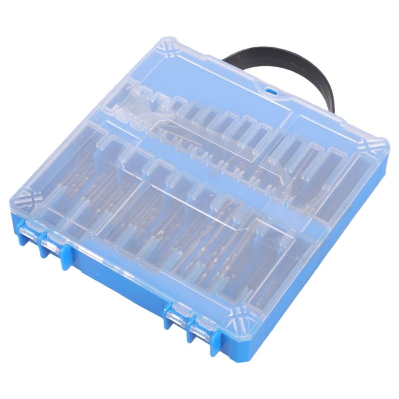 150Pcs Mini Twist Drill Bit Set High Speed Steel For Precisions Drilling In Jewelry Model Making Projects