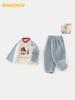 DUUDUU Velvet Baby Two-Piece Set: 2025 Class A Girls' Autumn/Winter Outfit