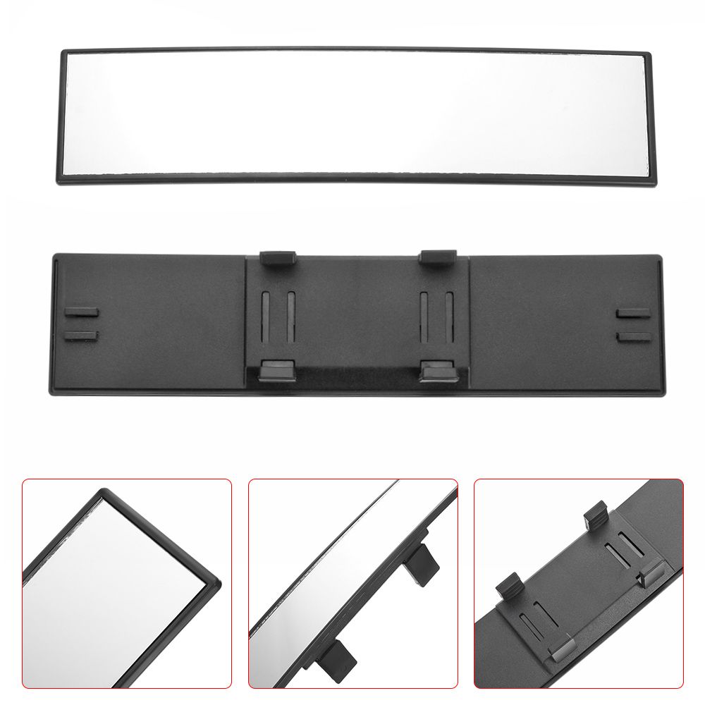300mm Anti-glare Convex Clip On Car Rear Mirror Rearview Mirrors Interior Accessories Wide Angle
