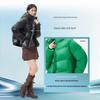 Qianrengang Unisex Hooded Goose Down Jacket Y318739Y