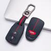 Key Fob Cover for Hyundai Elantra Tucson Models Santa Fe Ix35 with Keychain Anti-Scratch Surface Shockproof Structure Soft Grip Texture